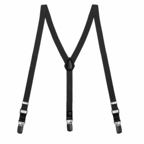 Other - NWT Thin Black Suspenders